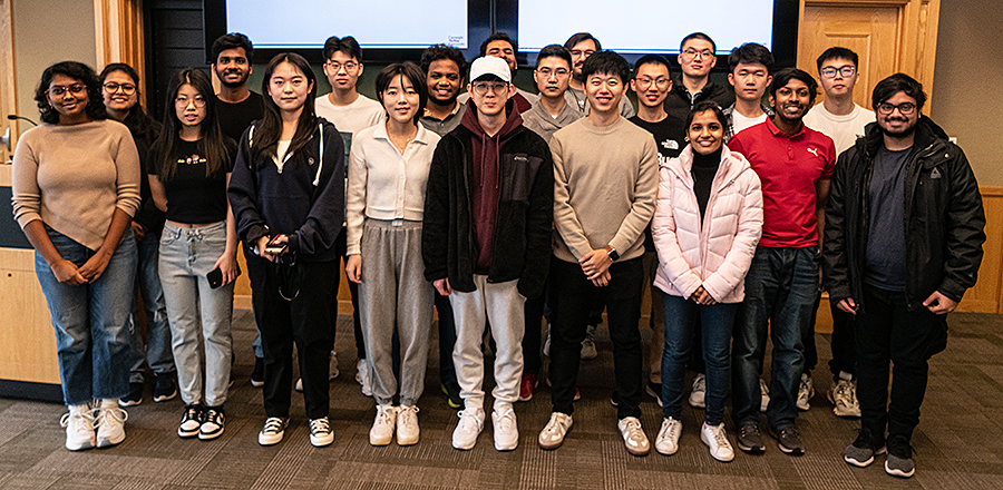 Group of twenty students